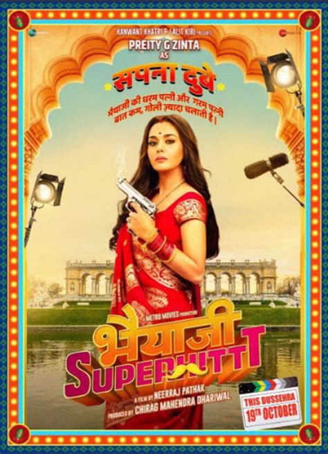 preity zinta pink dior bag bhaiaji superhit|Bhaiaji Superhit .